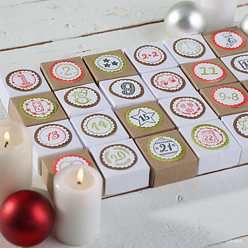 "Adventskalender basteln"